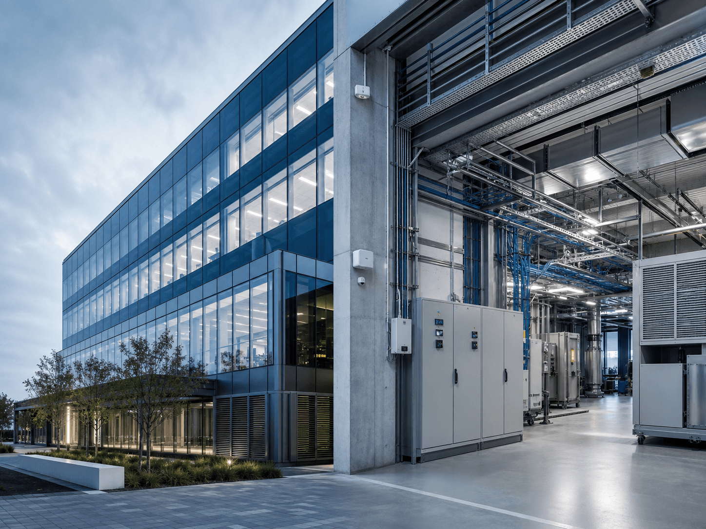 Smart Buildings industrial communication application